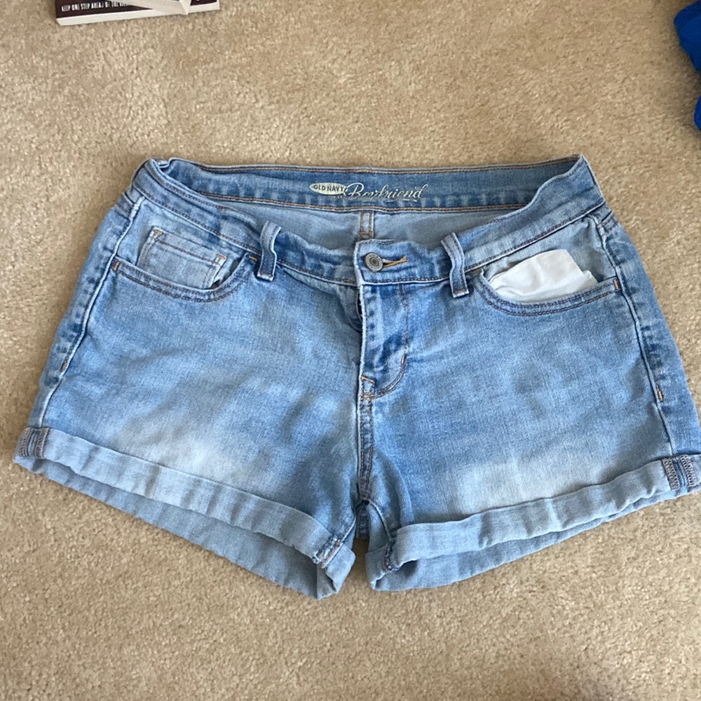 Old Navy Size 2 Low Rise Boyfriend Denim Shorts
